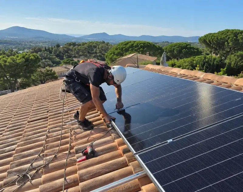 Installateur panneaux solaires Montils — pose photovoltaïque sur toiture