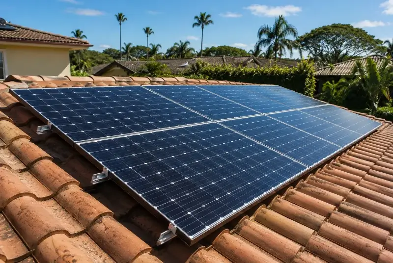 Installation de panneaux solaires à Montils